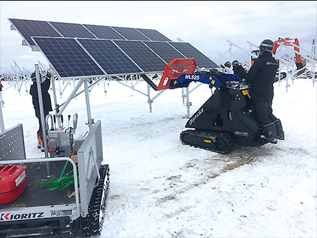 発電所向け重機紹介